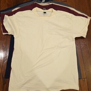 6 Large Gildan tshirt bundle